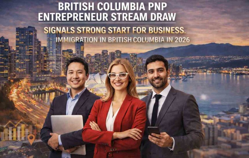 British Columbia PNP Entrepreneur Stream Draw