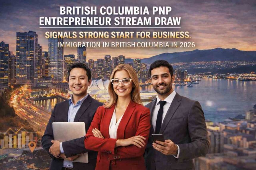 British Columbia PNP Entrepreneur Stream Draw