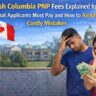 British Columbia PNP Fees