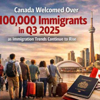 Canada Welcomed Over 100000 Immigrants