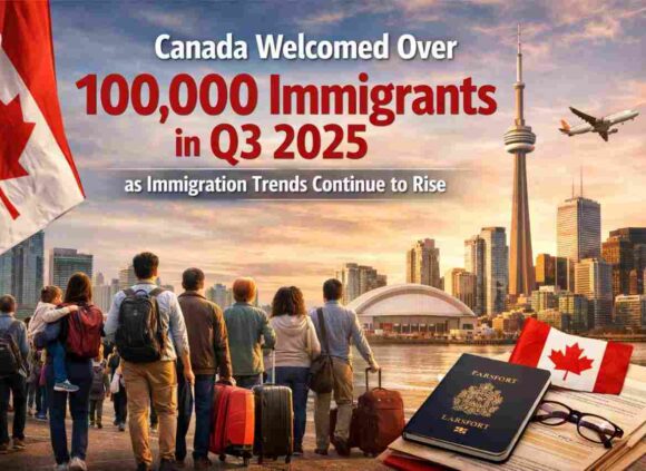 Canada Welcomed Over 100000 Immigrants