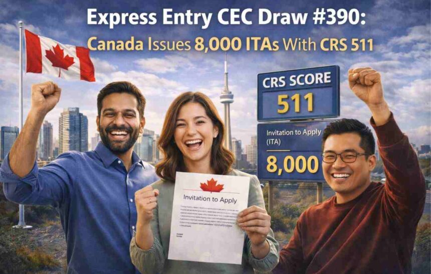 Express Entry CEC Draw #390