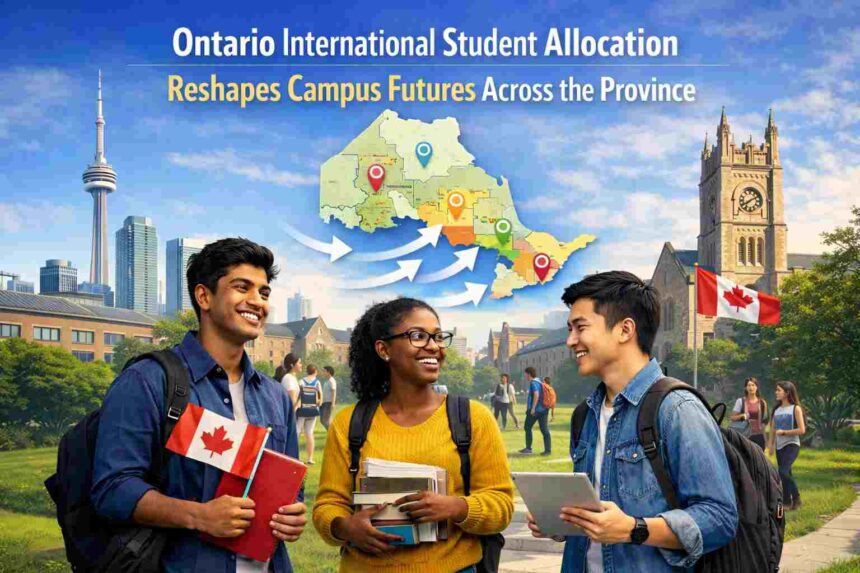 Ontario International Student Allocation Reshapes Campus Futures Across the Province- ImmigCanada Ontario International Student Allocation