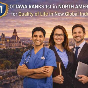 Ottawa Ranks 1st in North America