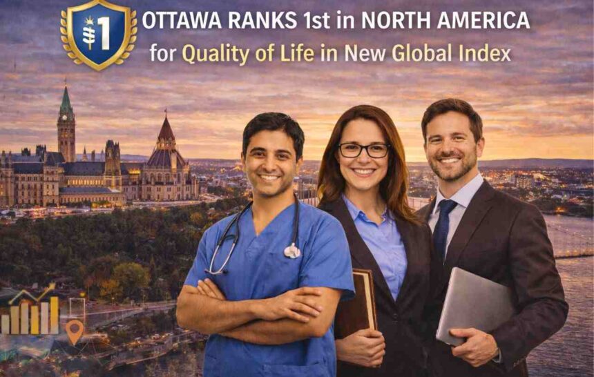 Ottawa Ranks 1st in North America