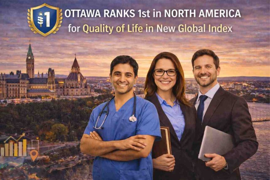 Ottawa Ranks 1st in North America