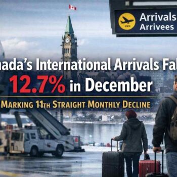 Canada’s International Arrivals Fall