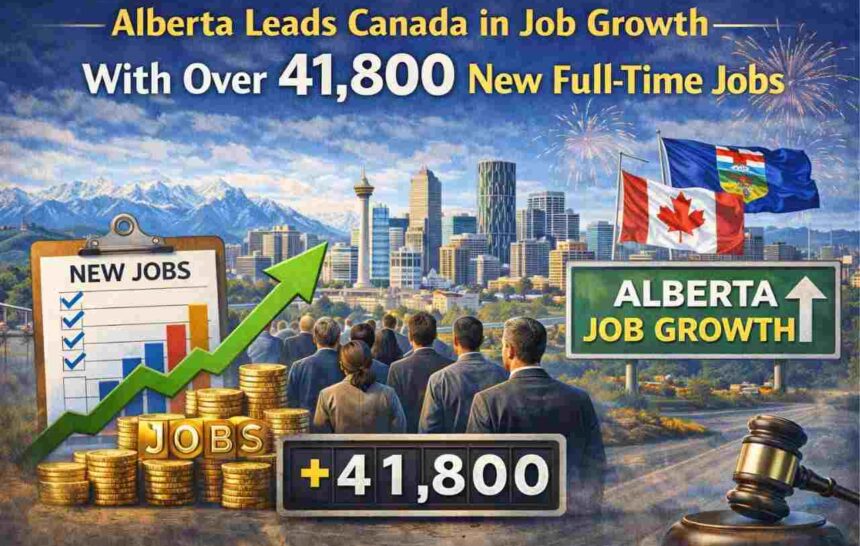 Alberta Leads Canada in Job Growth