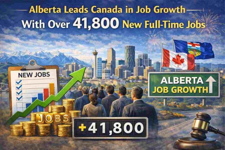 Alberta Leads Canada in Job Growth