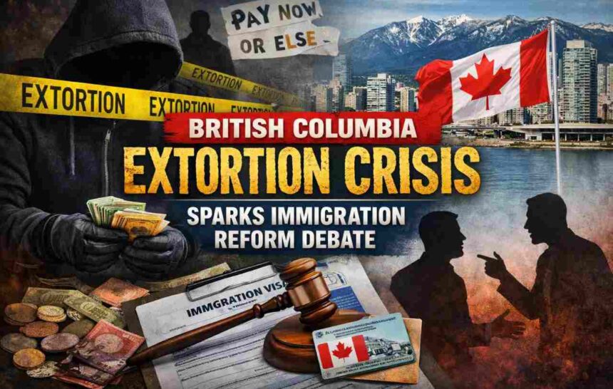 British Columbia Extortion Crisis Sparks Immigration Reform Debate- ImmigCanada British Columbia Extortion Crisis
