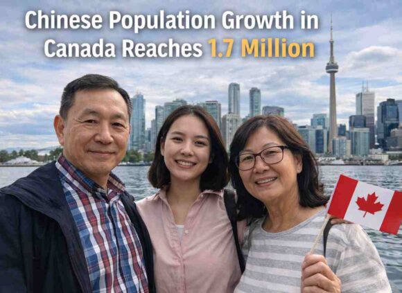 Chinese Population Growth in Canada