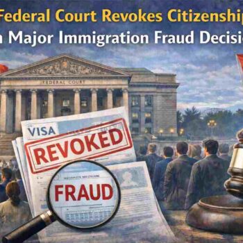 Federal Court Revokes Citizenship