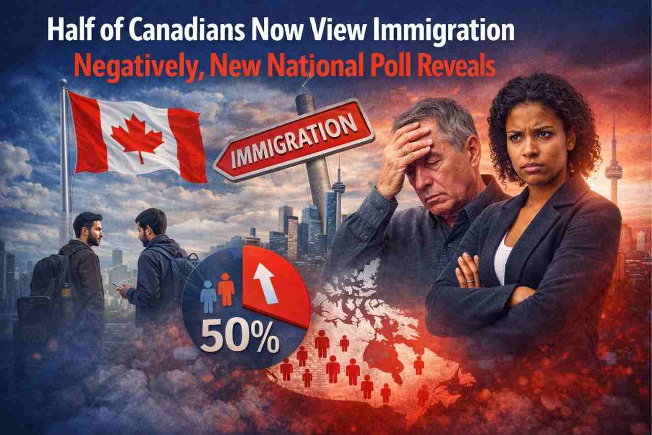 Half of Canadians Now View Immigration Negatively