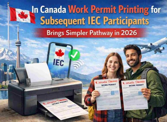 Canada Work Permit Printing