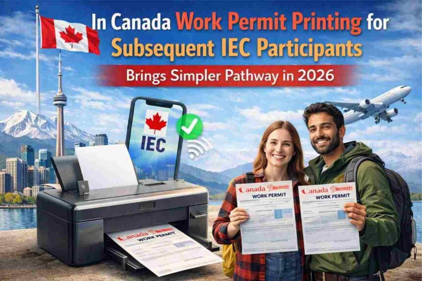 Canada Work Permit Printing