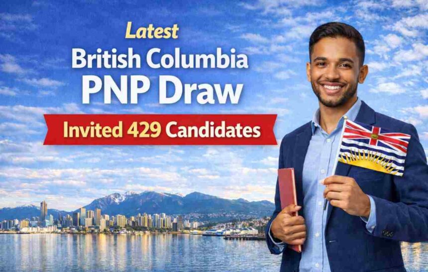 Latest British Columbia PNP Draw