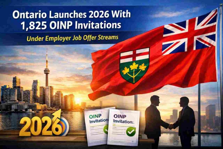 Ontario Launches 2026 With 1825 OINP Invitations