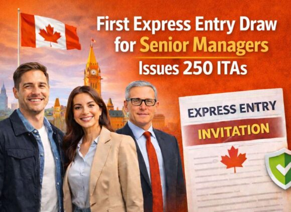 Canada Holds First Express Entry Draw for Senior Managers, Inviting 250 Candidates