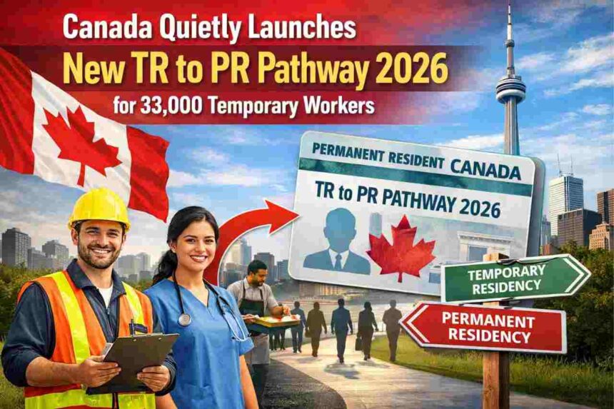 Canada Quietly Launches New TR to PR Pathway 2026 for 33,000 Temporary Workers- ImmigCanada New TR to PR Pathway 2026