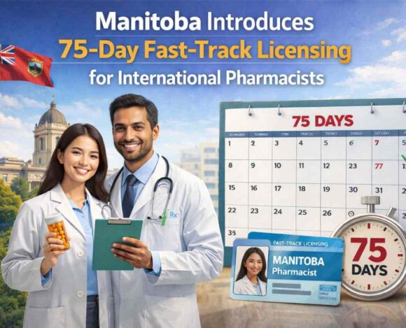 Manitoba Introduces 75-Day Fast-Track Licensing for International Pharmacists- ImmigCanada 75-Day Fast-Track Licensing