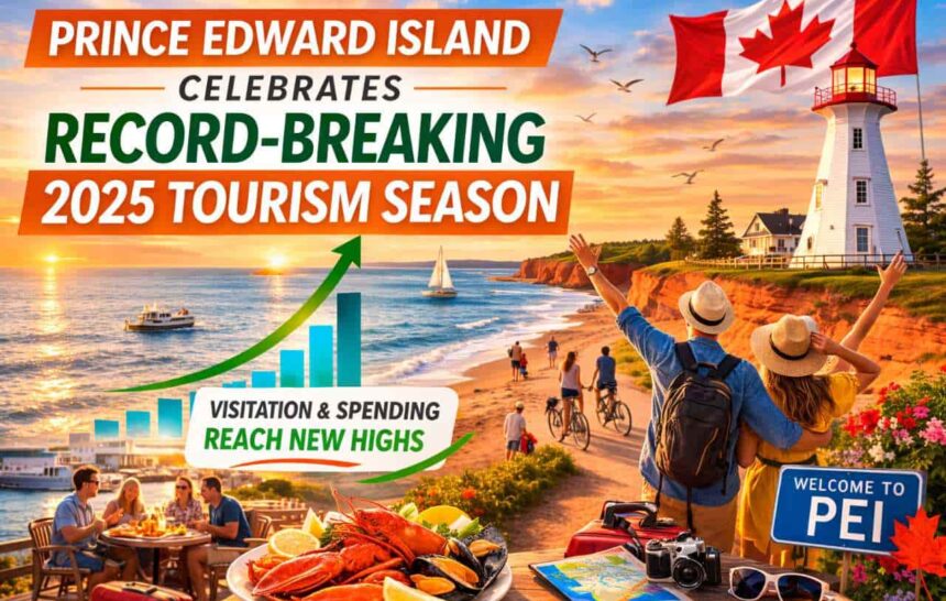 Prince Edward Island Records Historic Tourism Growth with 1.87 Million Visitors in 2025