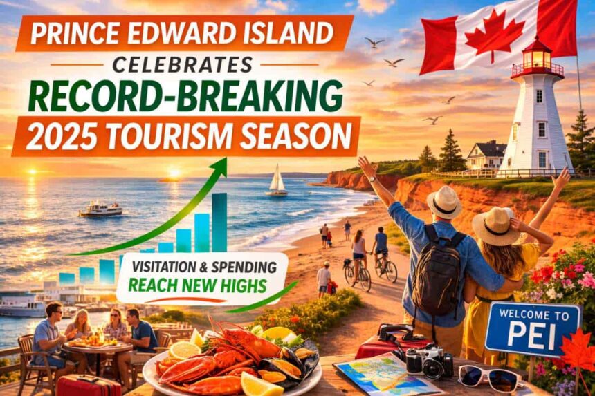 Prince Edward Island Records Historic Tourism Growth with 1.87 Million Visitors in 2025