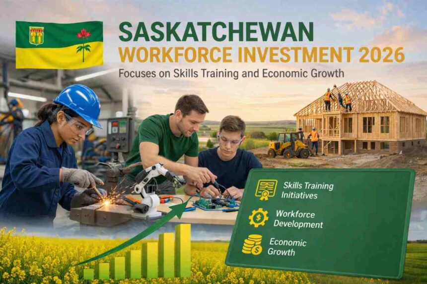 Saskatchewan Workforce Investment 2026 Focuses on Skills Training and Economic Growth- ImmigCanada Saskatchewan Workforce Investment 2026