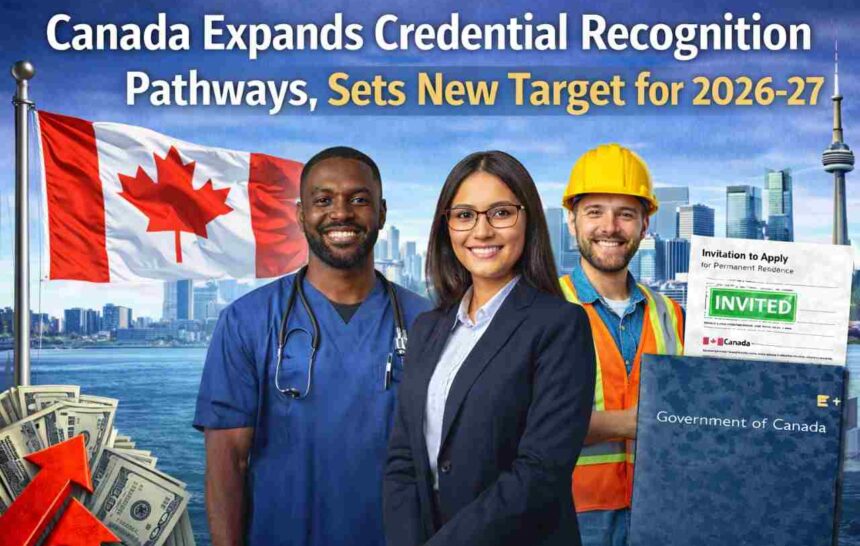 Canada Expands Credential Recognition Pathways, Sets New Target for 2026-27- ImmigCanada Credential Recognition Pathways
