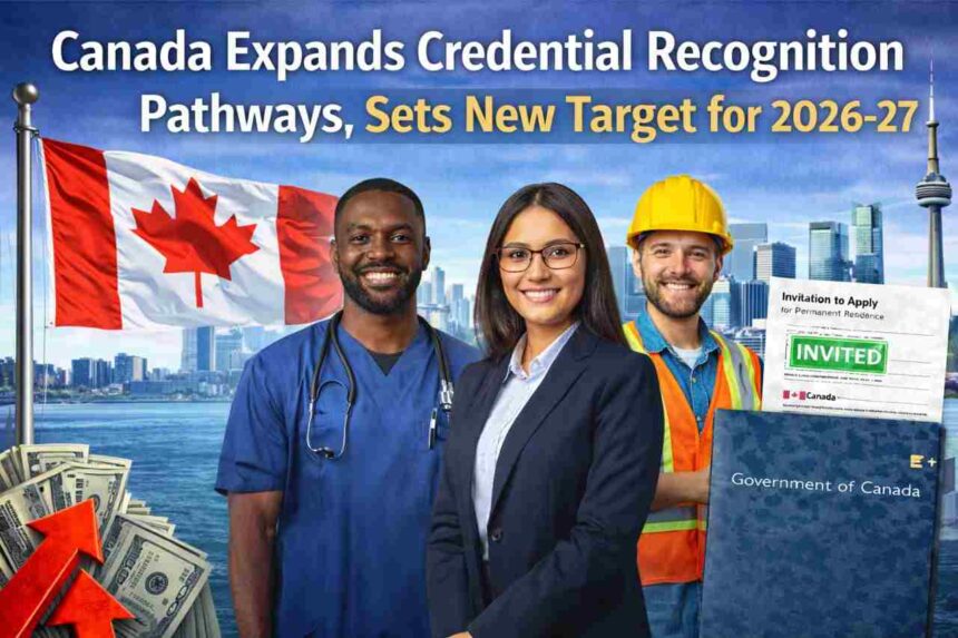 Canada Expands Credential Recognition Pathways, Sets New Target for 2026-27- ImmigCanada Credential Recognition Pathways