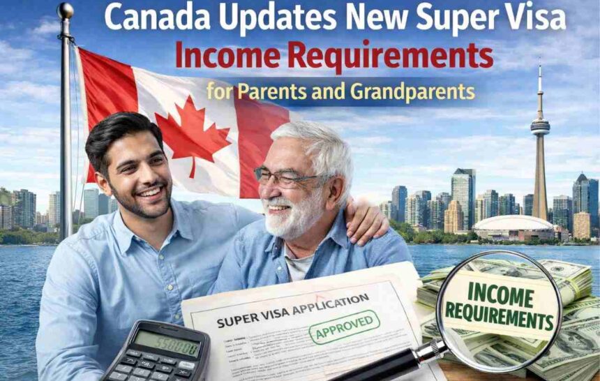 Canada Updates New Super Visa Income Requirements for Parents and Grandparents- ImmigCanada New Super Visa Income Requirements