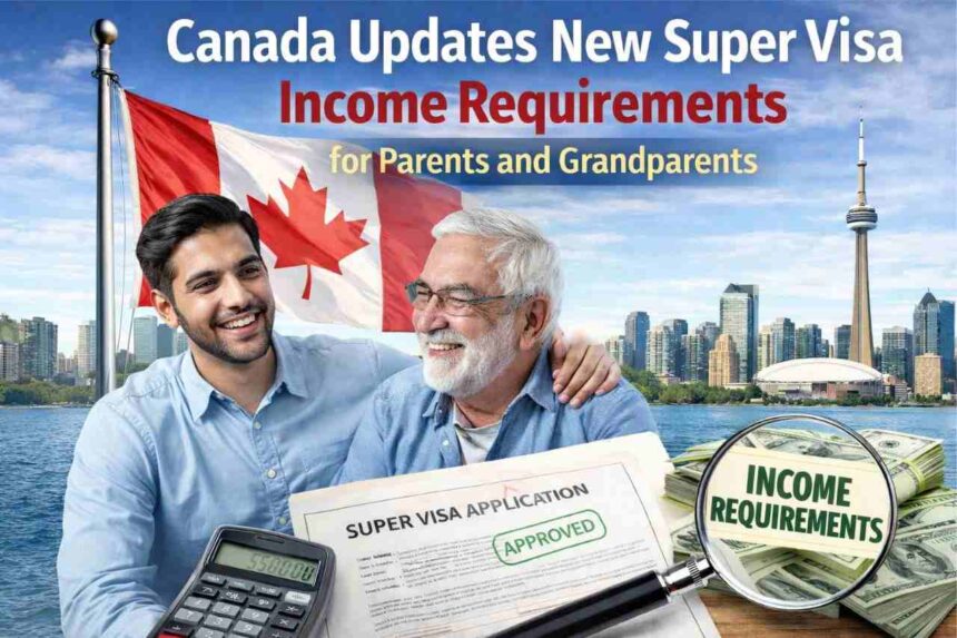 Canada Updates New Super Visa Income Requirements for Parents and Grandparents- ImmigCanada New Super Visa Income Requirements