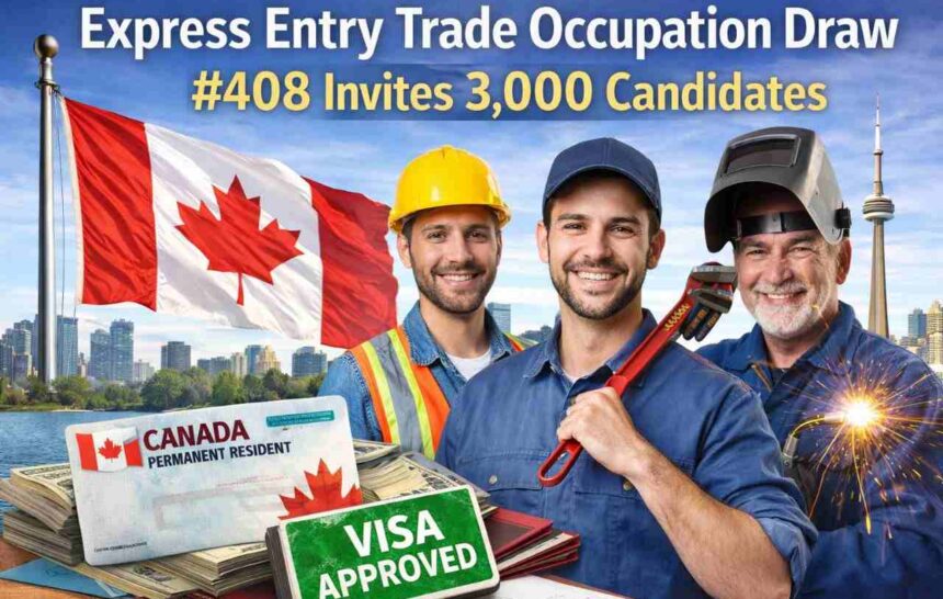 Express Entry Trade Occupation Draw #408