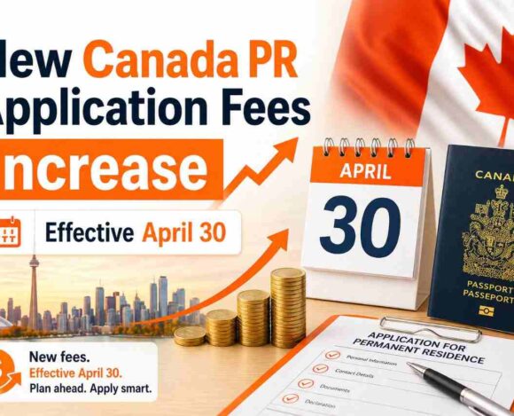 Canada PR Application Fees Increase