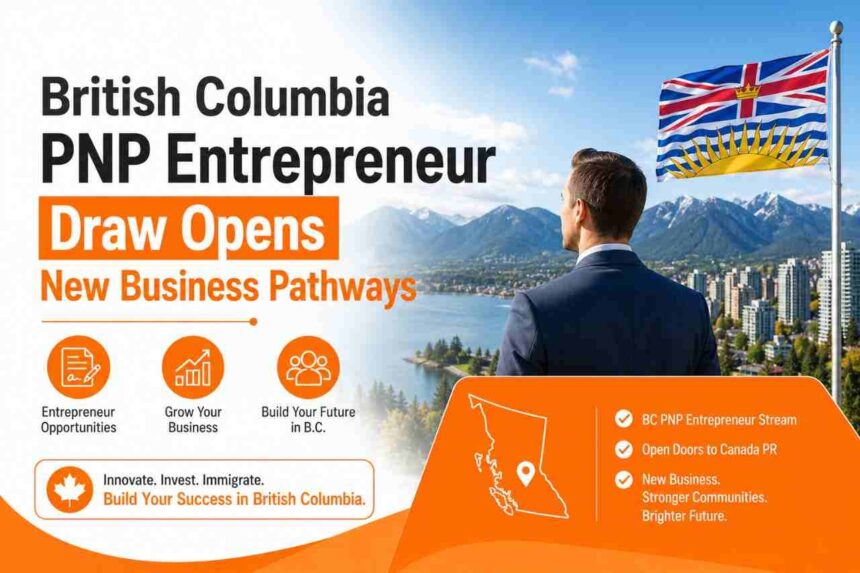 British Columbia PNP Entrepreneur Draw