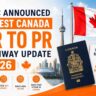 Canada TR to PR Pathway Update