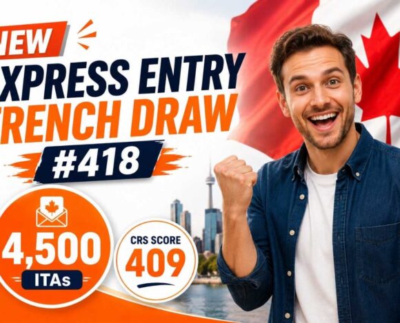 Latest Express Entry French Draw #418 Issues 4,500 Invitations with a CRS Score of 409