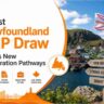 Latest Newfoundland PNP Draw