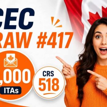 New Express Entry CEC Draw #417 Issues 3,000 ITAs