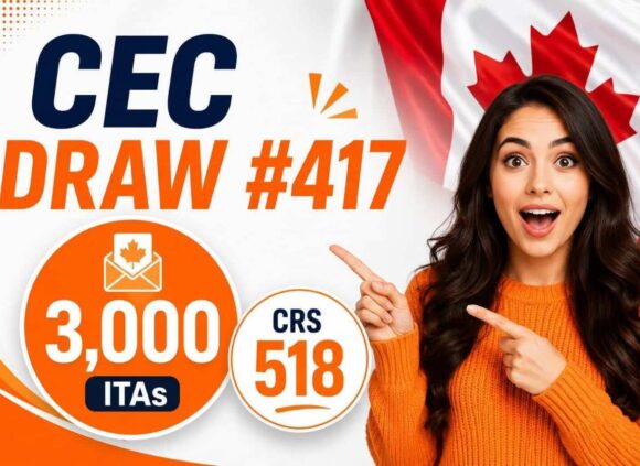 New Express Entry CEC Draw #417 Issues 3,000 ITAs