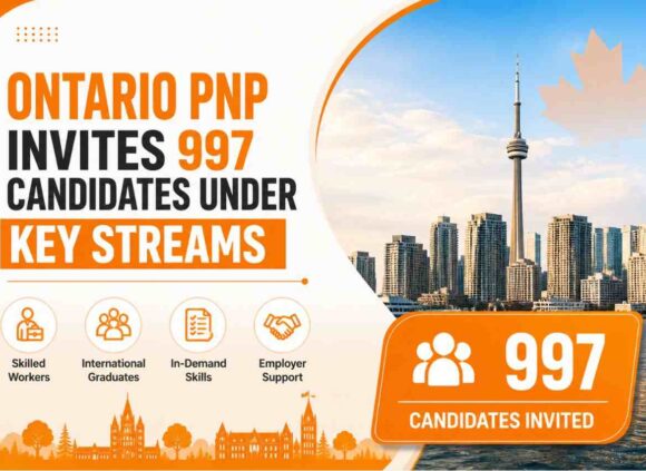 Ontario PNP Invites 997 Candidates