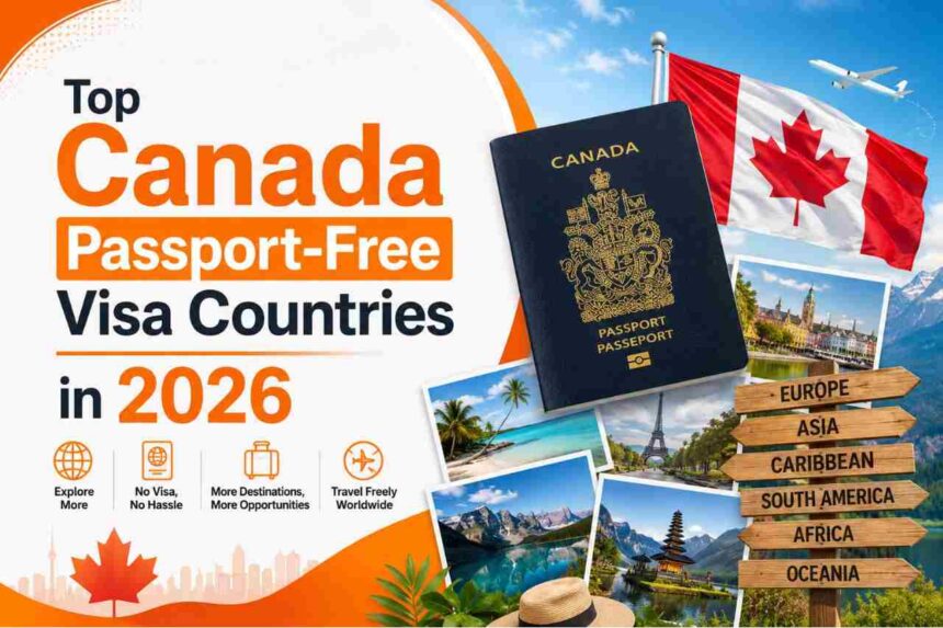 Canada Passport Free Visa Countries