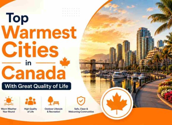 Warmest Cities in Canada