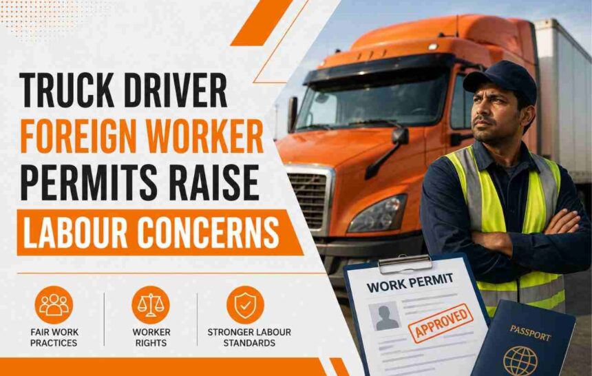 Truck Driver Foreign Worker Permits