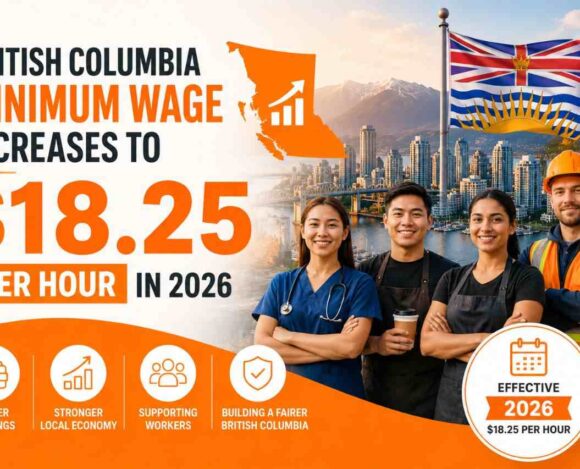 British Columbia Minimum Wage Increases