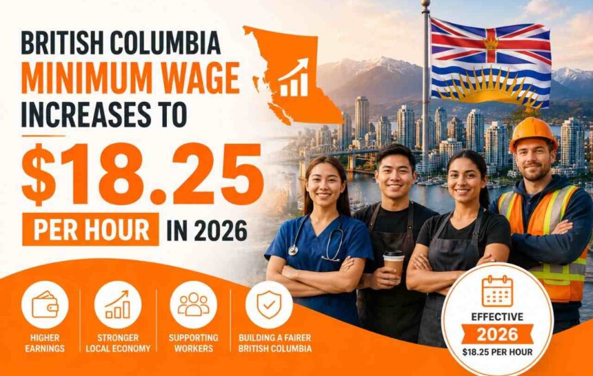 British Columbia Minimum Wage Increases