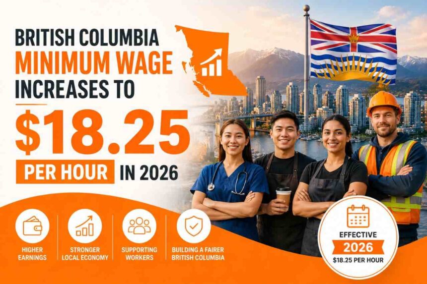 British Columbia Minimum Wage Increases