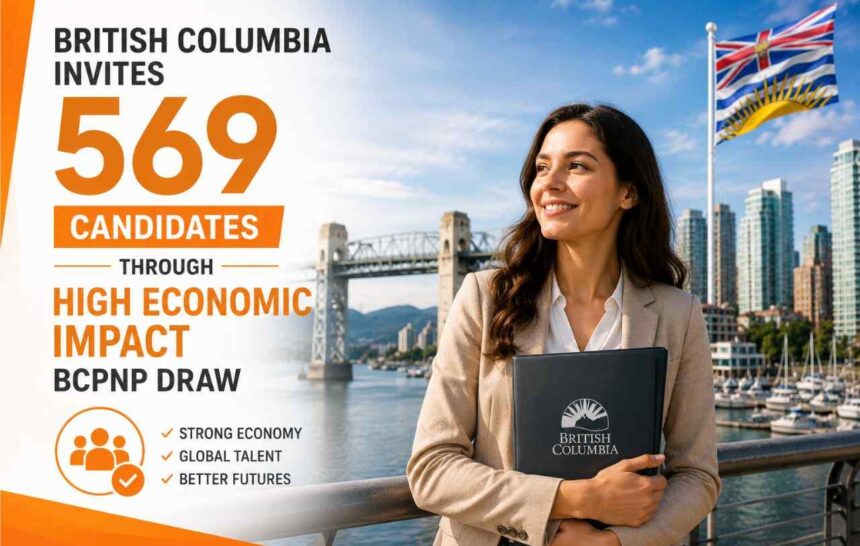 British Columbia Invites 569 Candidates