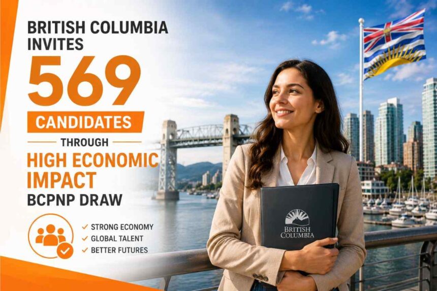 British Columbia Invites 569 Candidates