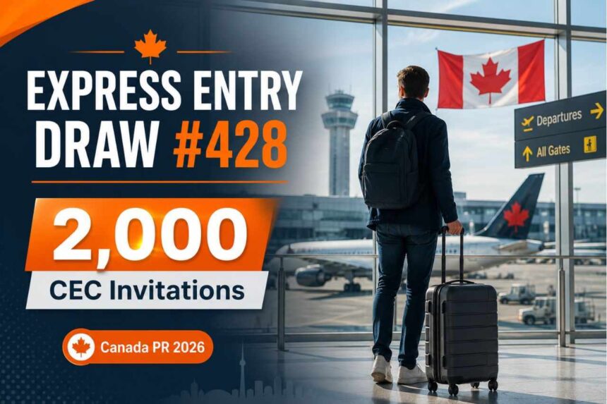 Express Entry Draw #428 Issues 2,000 CEC Invitations What the Stable CRS Score Means for Canada PR Applicants- ImmigCanada Express Entry Draw #428