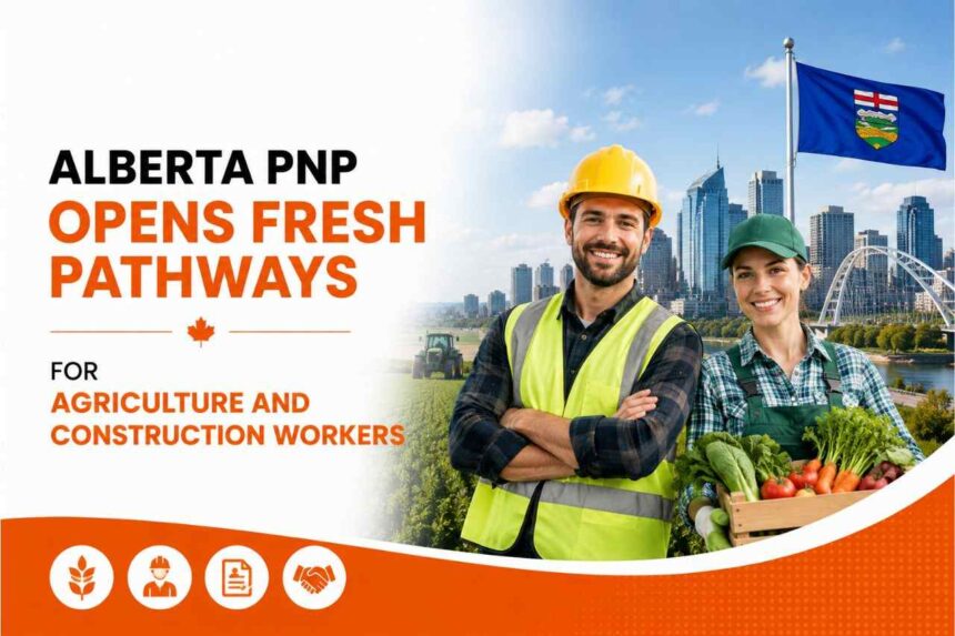 Alberta Targets Agriculture and Construction Workers In Latest AAIP Express Entry Draws- ImmigCanada Alberta Targets Agriculture and Construction Workers